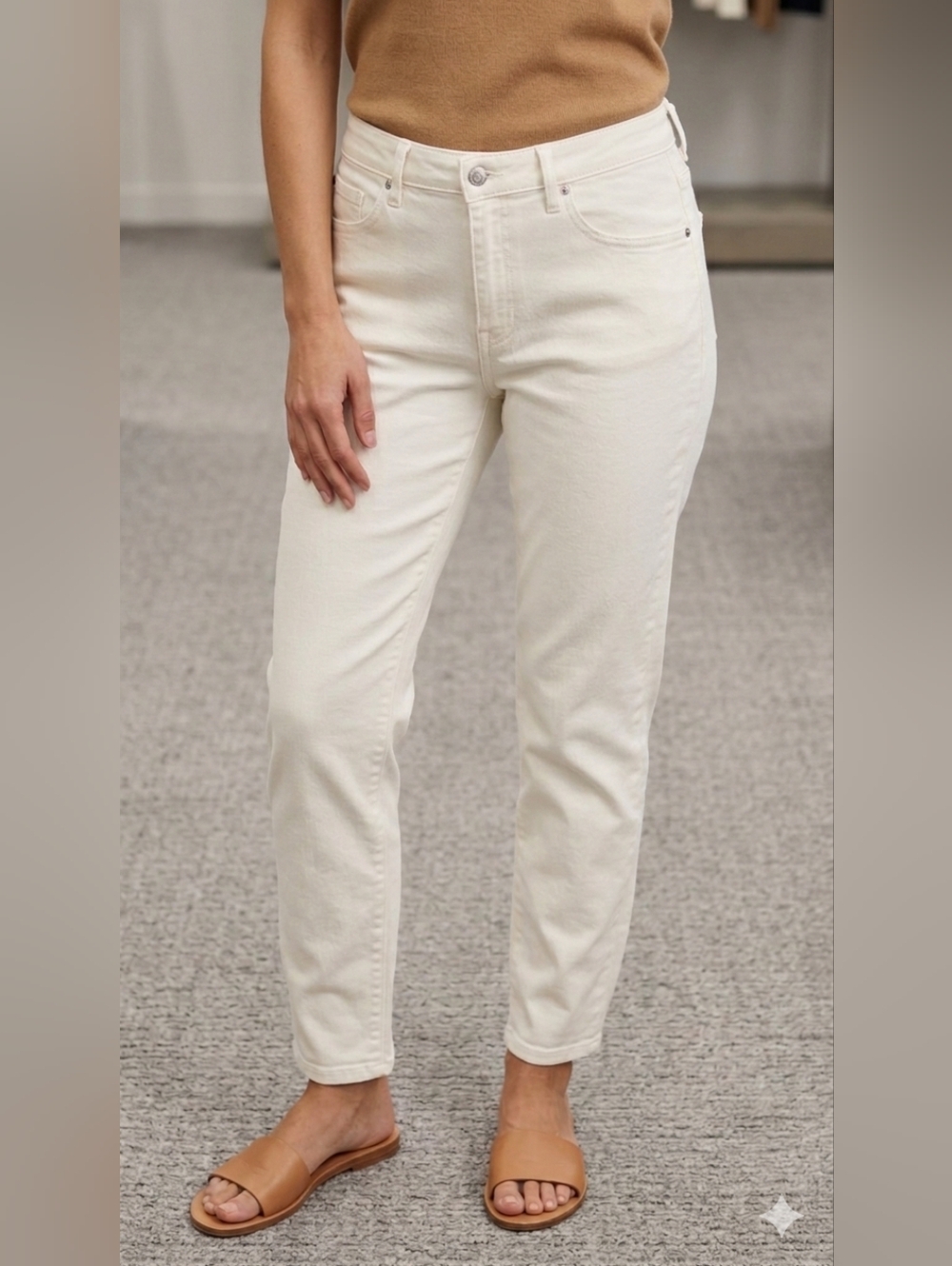 NWT! Warp + Weft Women's Jeans - JFK New York City Skinny - White -  Size 18